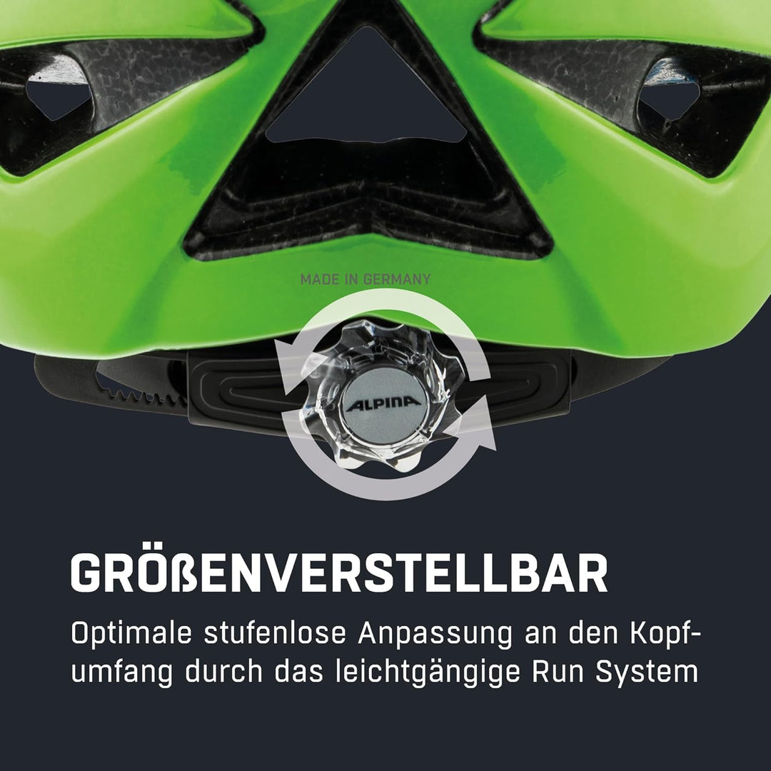 ALPINA PANOMA 2.0 L.E. - Reflektierender & Optimal Belüfteter Fahrradhelm Mit Fliegennetz & Nachrüst