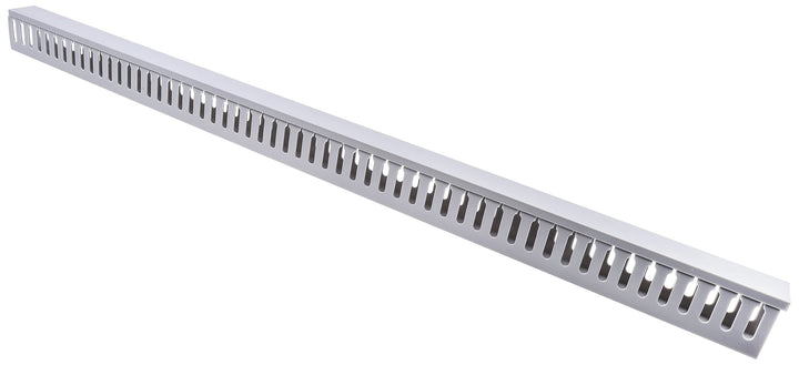 RS PRO Verdrahtungskanal Grau, 40 mm x 60mm, Länge 1m Kunststoff, Seitenwand Offen, Packung a 4 Stüc