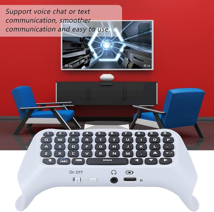 Sxhlseller Gamecontroller-Tastatur, Tragbarer Gamecontroller, Externe Tastatur, Wireless-Tastatur mi