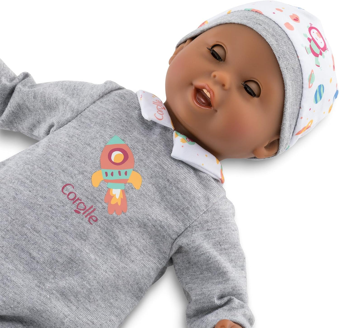 Corolle 100480 Baby Calin Marius, grau