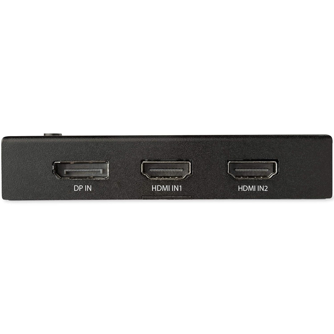 StarTech.com VS421HDDP HDMI-Video-Umschalter mit 4 Anschlüssen (3 x HDMI und 1x DisplayPort, 4K 60Hz