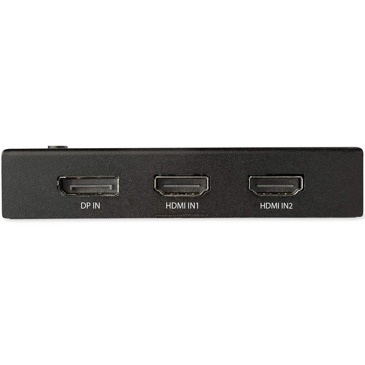 StarTech.com VS421HDDP HDMI-Video-Umschalter mit 4 Anschlüssen (3 x HDMI und 1x DisplayPort, 4K 60Hz