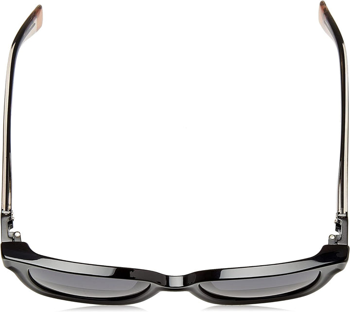Furla Unisex SFU597V Sunglasses, Black, 53