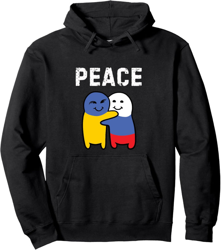Ukraine Russland Frieden Pullover Hoodie
