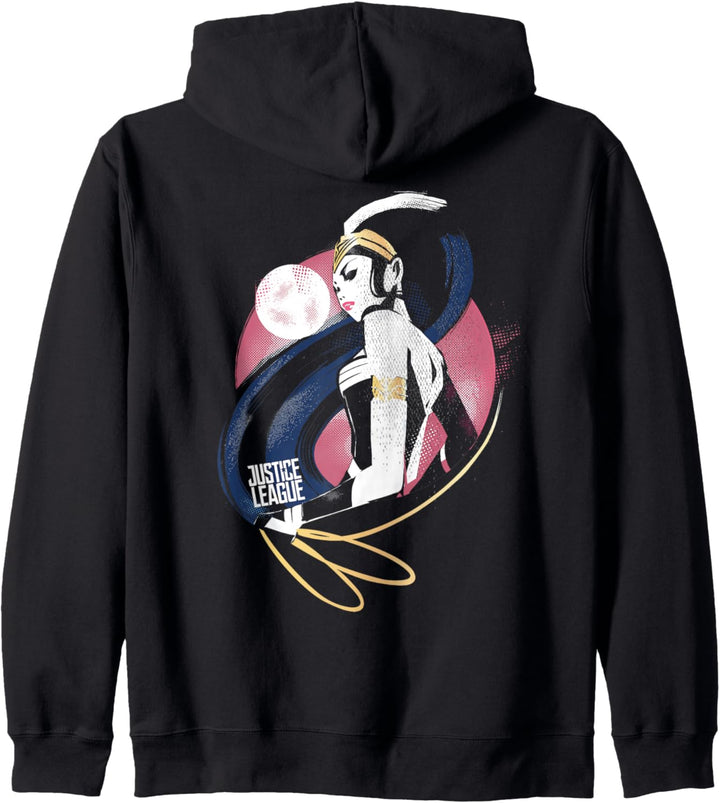 DC Justice League Wonder Woman Lasso für Kinder Kapuzenjacke