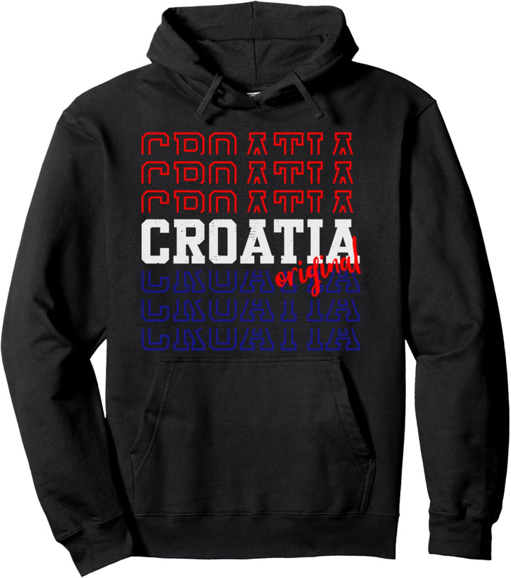 Kroatien Hrvatska Kroatien Original Pullover Hoodie