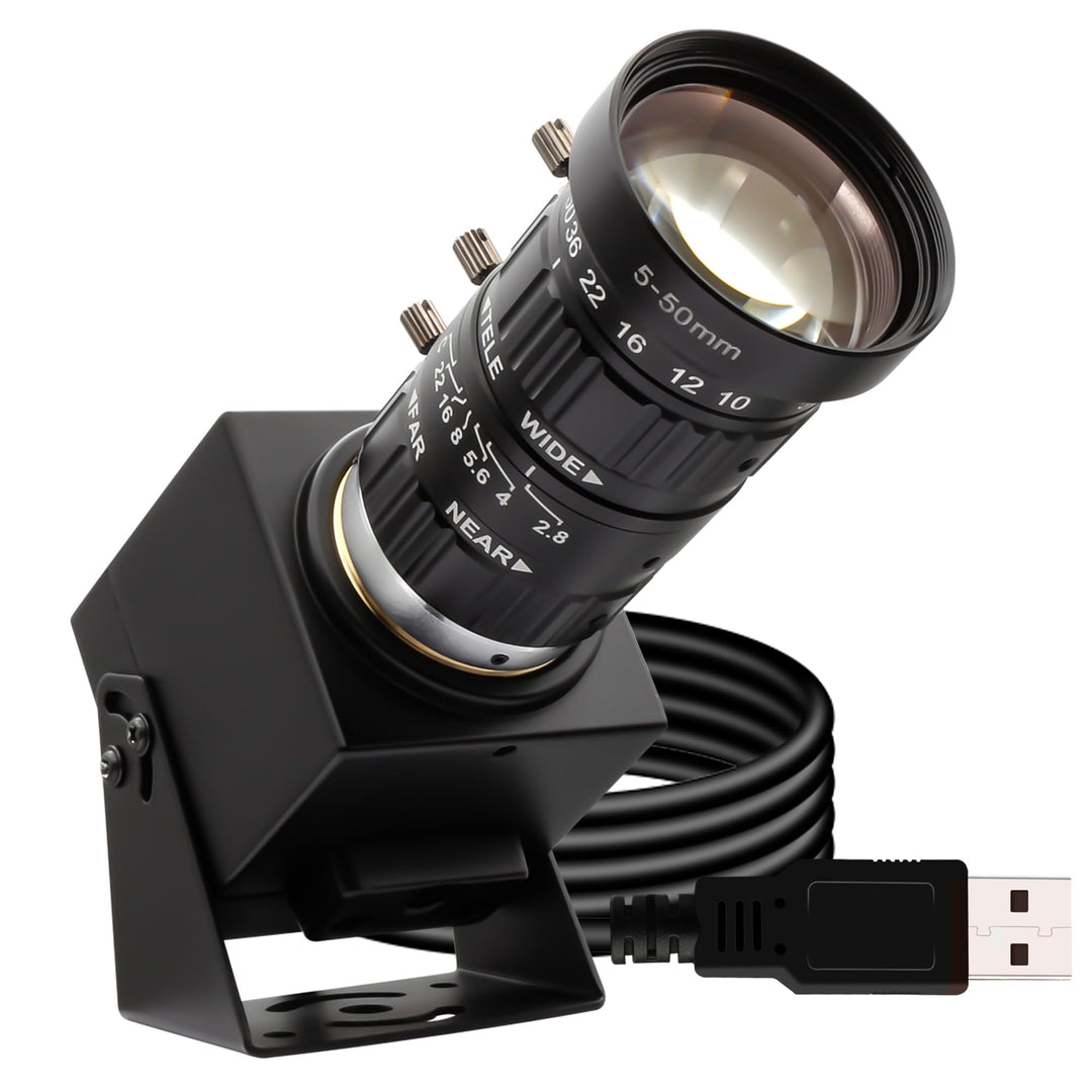 SVPRO 48 MP USB-Kamera mit 5–50 mm Zoomobjektiv, Ultra-High-Definition, 8000 x 6000 Pro, Industrieka