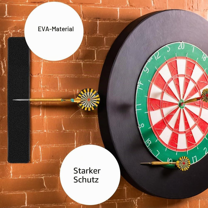 Dartscheibe Dart ZubehöR-Dart Surround Eva,Dartscheibe Schutzring FüR Verpasste WüRfe,Einfache Monta