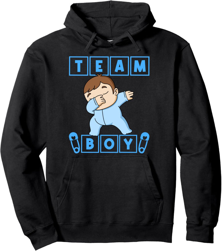Enthüllung des Geschlechts von Team Boy Pullover Hoodie