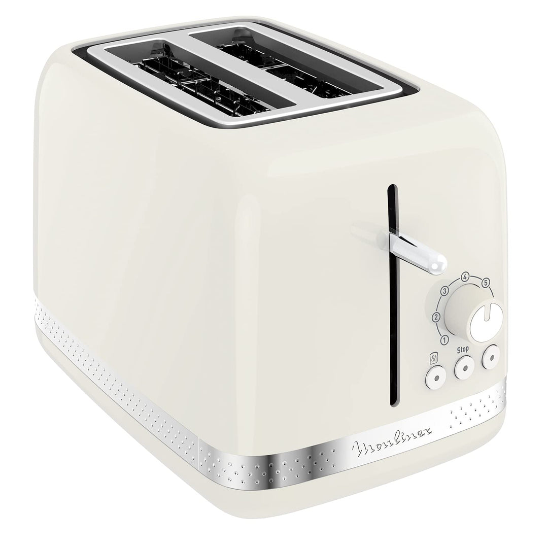 Moulinex LT300 Soleil Toaster, 7 Bräunungsstufen, Stoppfunktion, Auftaufunktion, Aufwärmfunktion, Fä