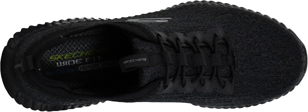 Skechers Herren Elite Flex Hartnell Halbschuhe 41 EU Schwarz, 41 EU Schwarz