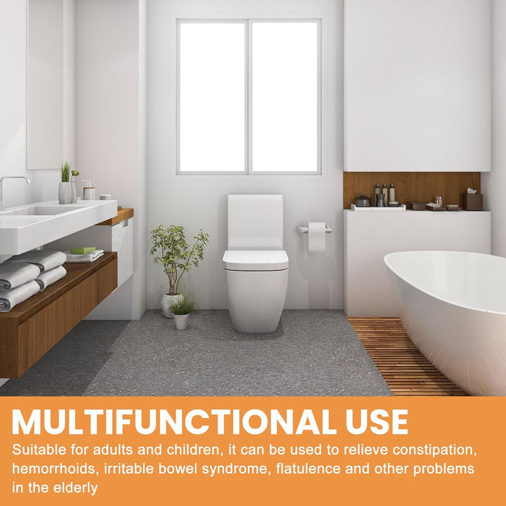 Toilettenhocker Holz,37 * 20 * 17CM Toilettenhocker Aus Holz,Toiletten Fussbank Aus Holz,WC Hocker E