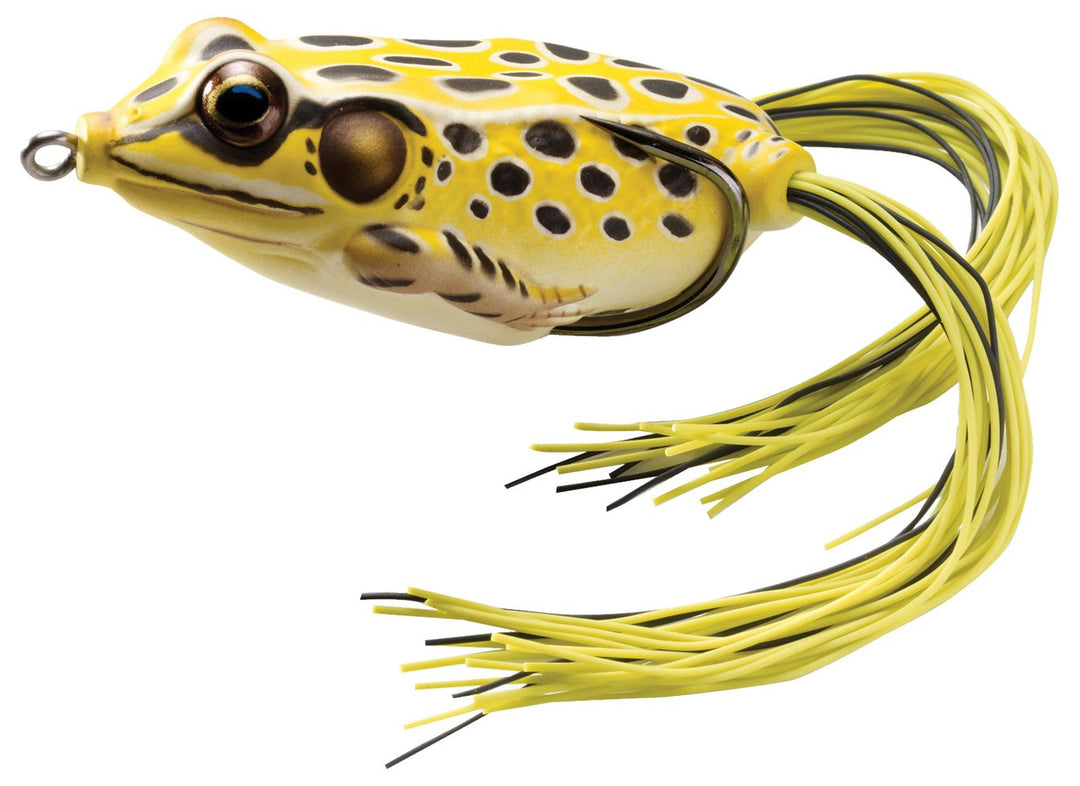 LIVE TARGET Livetarget Hollow Body Frog 2-5/8" Gelb, Schwarz, 2-5/8" Gelb, Schwarz