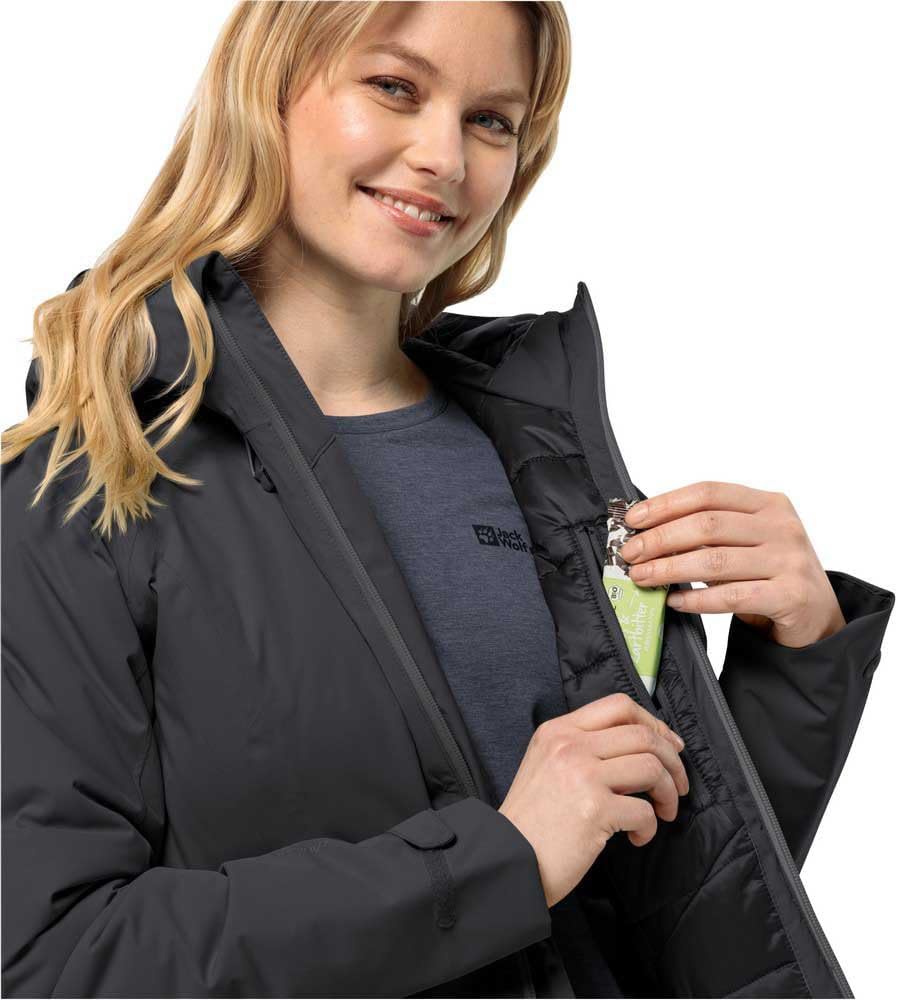 Jack Wolfskin Damen Wisper Ins Jkt W Jacket XS Schwarz, XS Schwarz