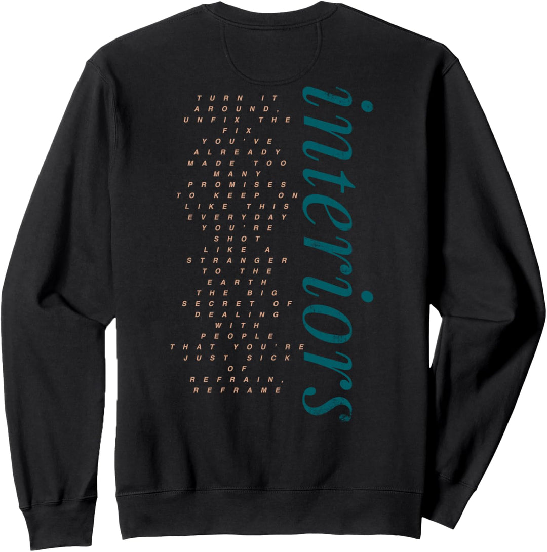 Quicksand - Interiors - Official Merchandise Sweatshirt