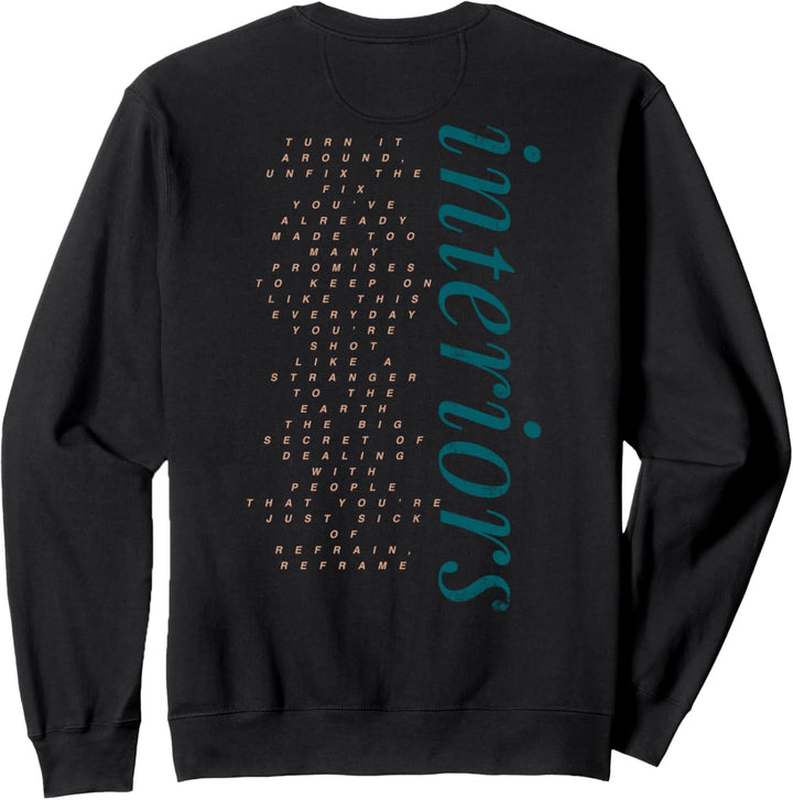 Quicksand - Interiors - Official Merchandise Sweatshirt
