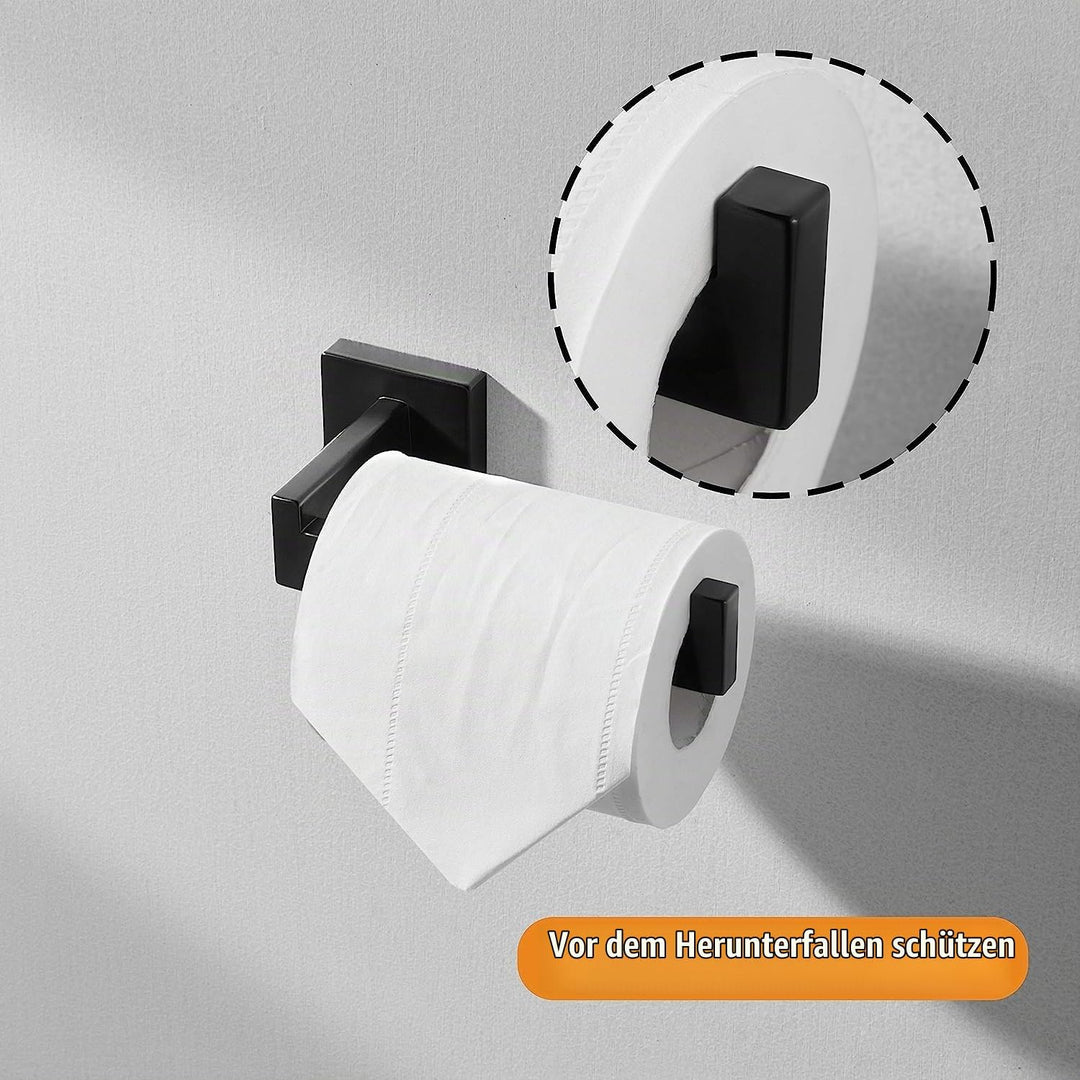HITSLAM Toilettenpapierhalter, WC Edelstahl Klopapierhalter für Küche und Badzimmer Toilette Toilett
