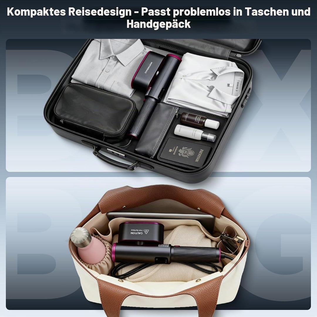 Dampfglätter, 1200W Steamer, Tragbarer &amp; Handlicher Reisedampfglätter, 24 g/min Starke Dampfleistung
