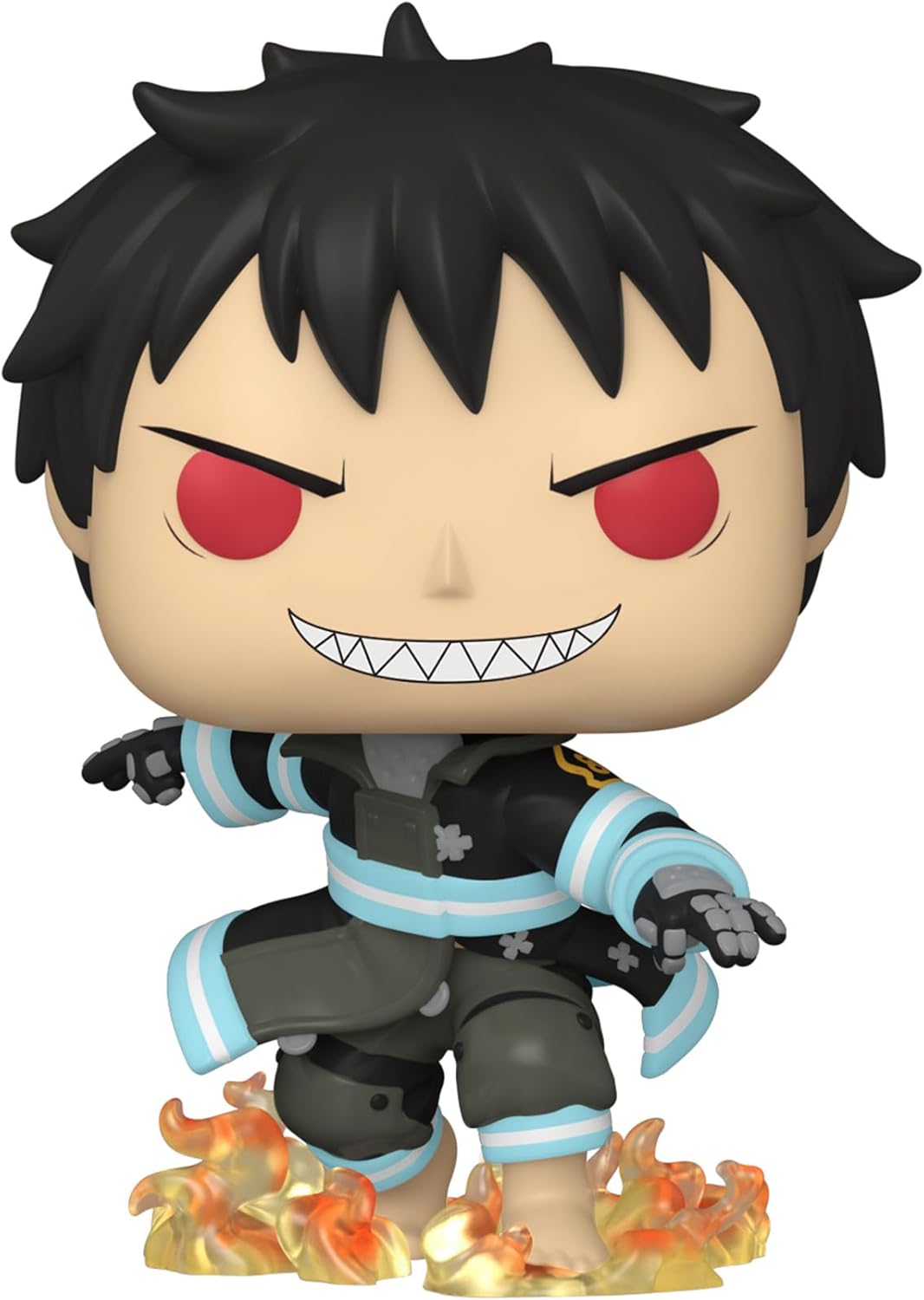 Funko Pop! Animation: Fire Force - Shinra Kusakabe mit Fire - Vinyl-Sammelfigur - Geschenkidee - Off