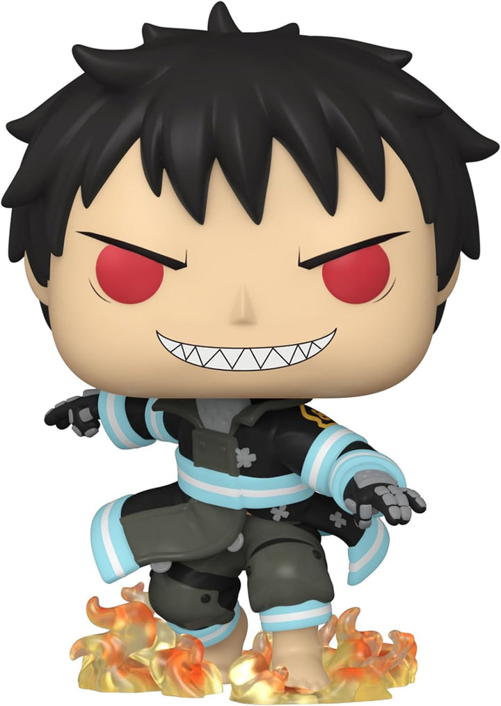 Funko Pop! Animation: Fire Force - Shinra Kusakabe mit Fire - Vinyl-Sammelfigur - Geschenkidee - Off