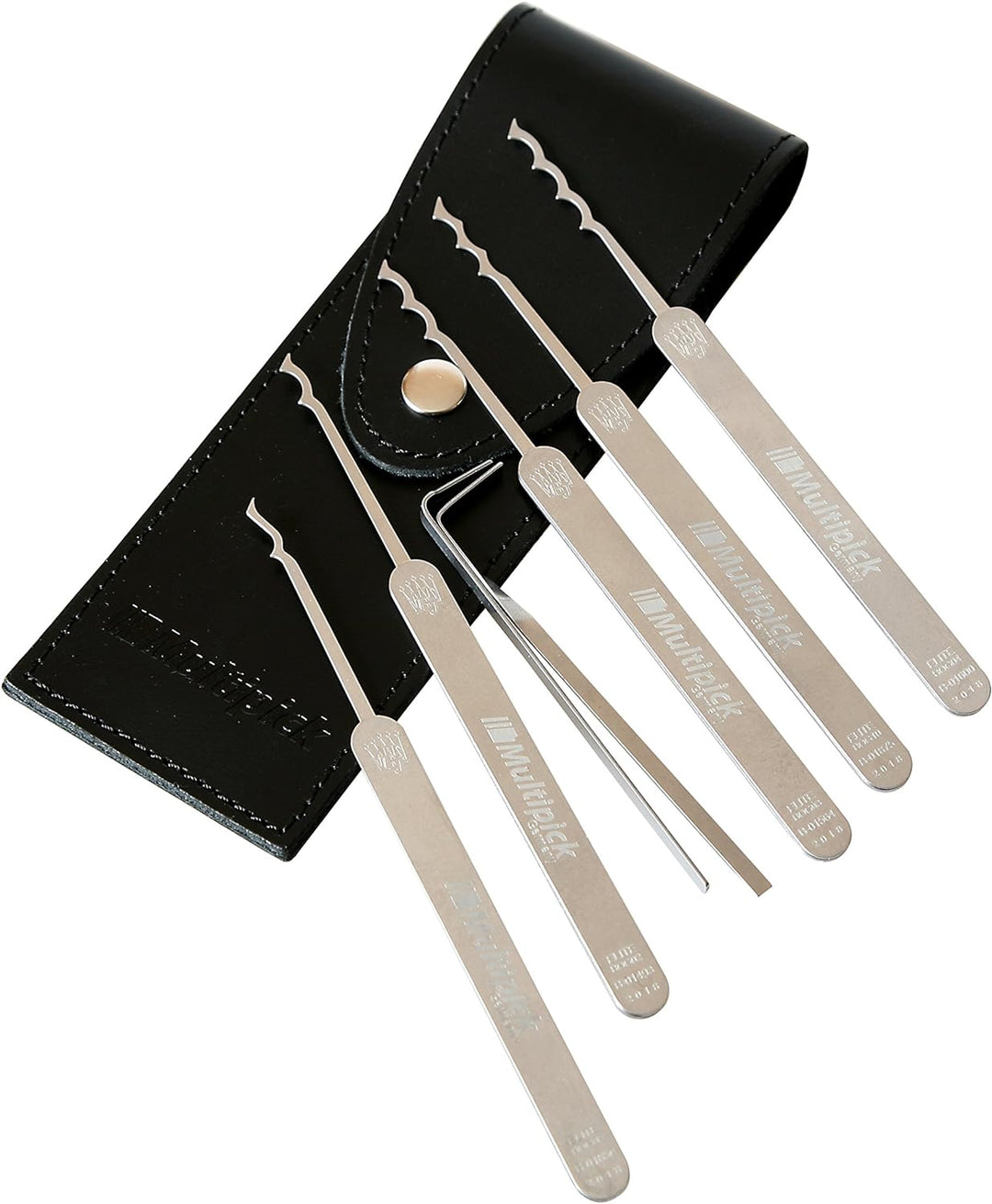 Multipick Profi Dietrich Set ELITE 7 BOGOTA Lockpicking Set 7 Teile aus hochwertigstem Federstahl in
