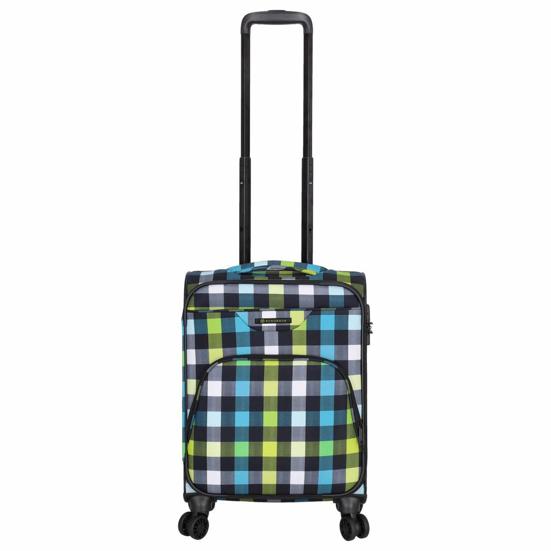 Reisetrolley SoftLITE 4w | Koffer aus strapazierfähigem Polyester | Leichter Trolley mit Vier Doppel