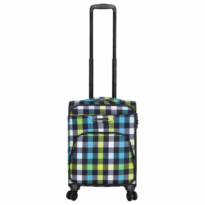 Reisetrolley SoftLITE 4w | Koffer aus strapazierfähigem Polyester | Leichter Trolley mit Vier Doppel