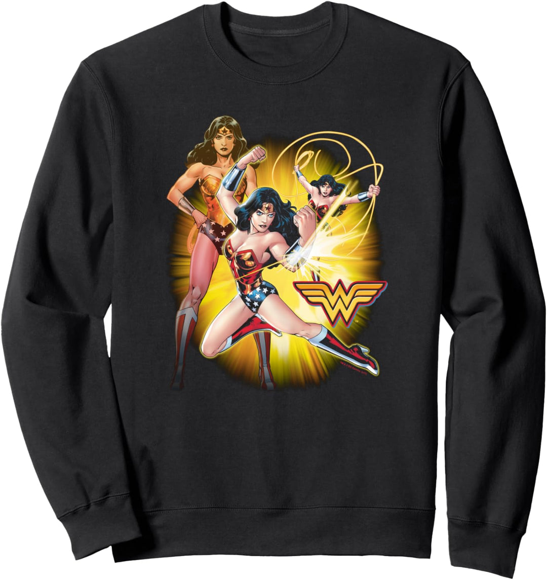 Wonder Woman Poses Sweatshirt
