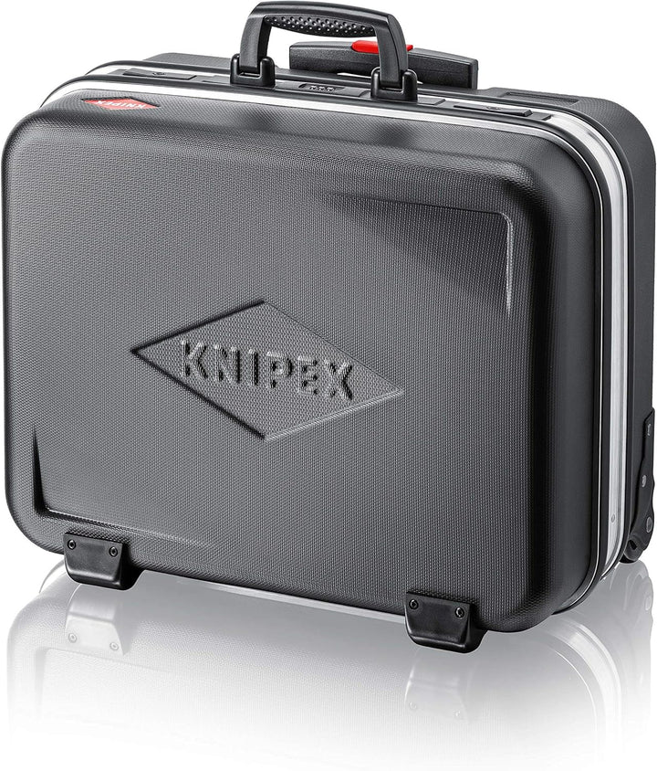 KNIPEX 00 21 06 HL S Werkzeugkoffer "BIG Basic Move" Elektro Werkzeug-Trolley | Rollkoffer &amp; Selbste