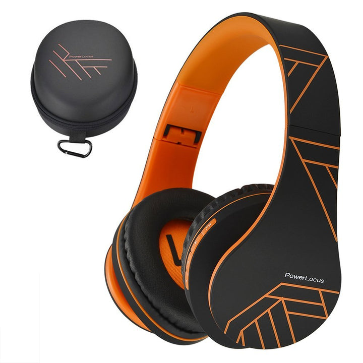 PowerLocus Bluetooth Over-Ear Kopfhörer, Kabellos Stereo Faltbare Kopfhörer Kabellose und Kabel-Kopf