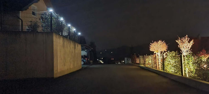 LED Zaunpfostenkappe Solar für 60 x 40 mm Pfosten 1, 1