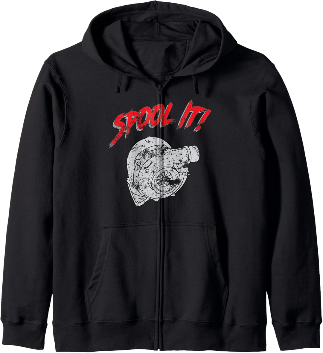 Spool It Diesel Turbo Design Diesel Power Roll Coal Kapuzenjacke