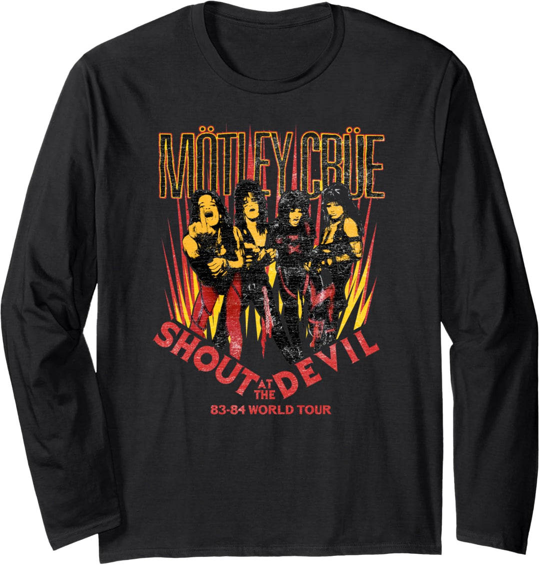 Mötley Crüe - Shout At The Devil Tour 83 Langarmshirt