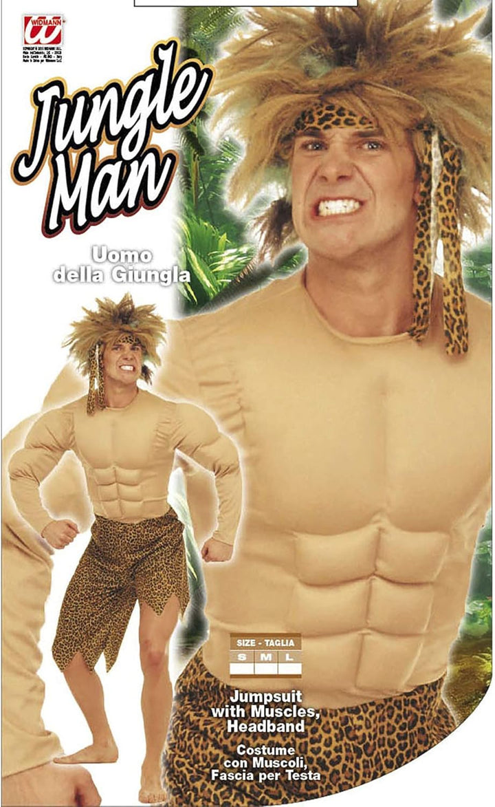 WIDMANN 32712 COSTUME UOMO DELLA GIUNGLA M #3271, M