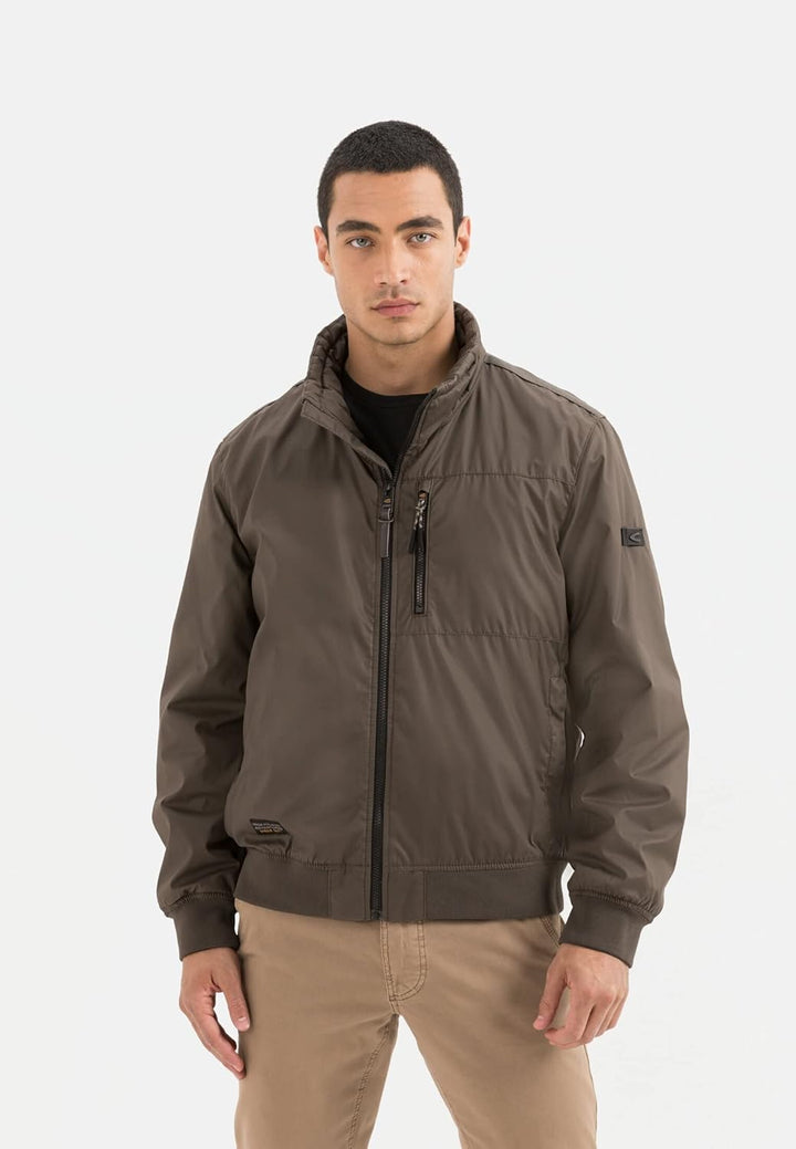 camel active Herren Blouson 28 beluga, 28 beluga