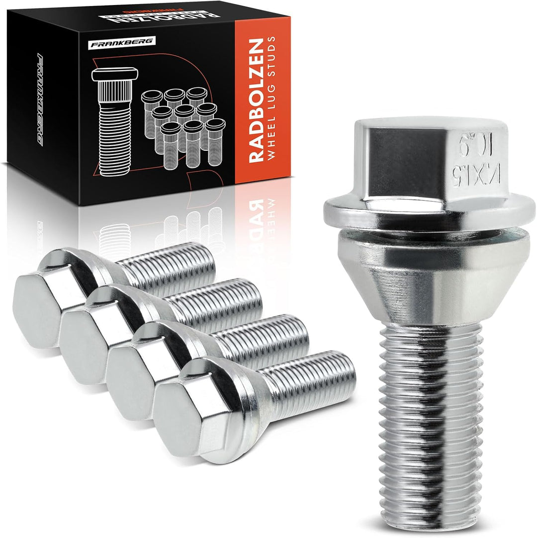 Frankberg 5x Radbolzen Radschraube Vorne Hinten Kompatibel mit S60 I 384 S80 I 184 TS XY V70 II 285