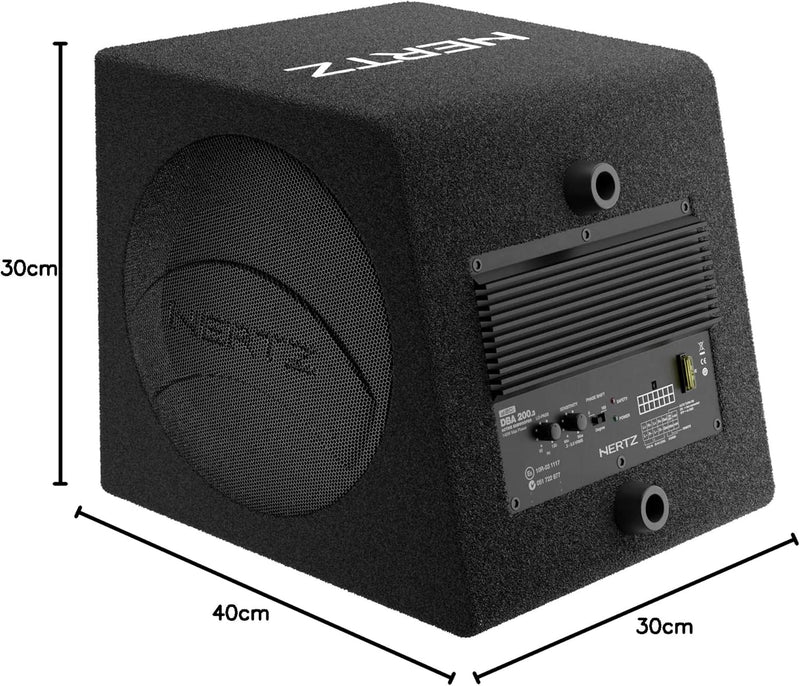 Hertz DBA 200.3 Lautsprecher für Auto 140 W