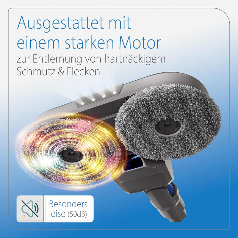 Wischaufsatz für Dyson Staubsauger [V15, V11, V10, V8, V7] elektrischer Wischmopp-Aufsatz mit Wasser