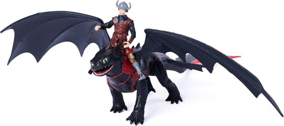 Dreamworks Dragons, Drachenzähmen leicht gemacht - Wikinger & Drachen Actionfiguren-Set, Hicks und O
