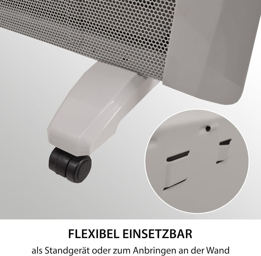 Syntrox Germany 2400W Infrarotheizung Glimpa | Wärmewellenheizung | Infrarotheizer, Effiziente Raumw