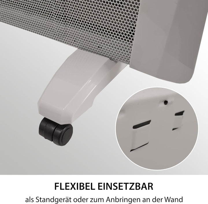 Syntrox Germany 2400W Infrarotheizung Glimpa | Wärmewellenheizung | Infrarotheizer, Effiziente Raumw