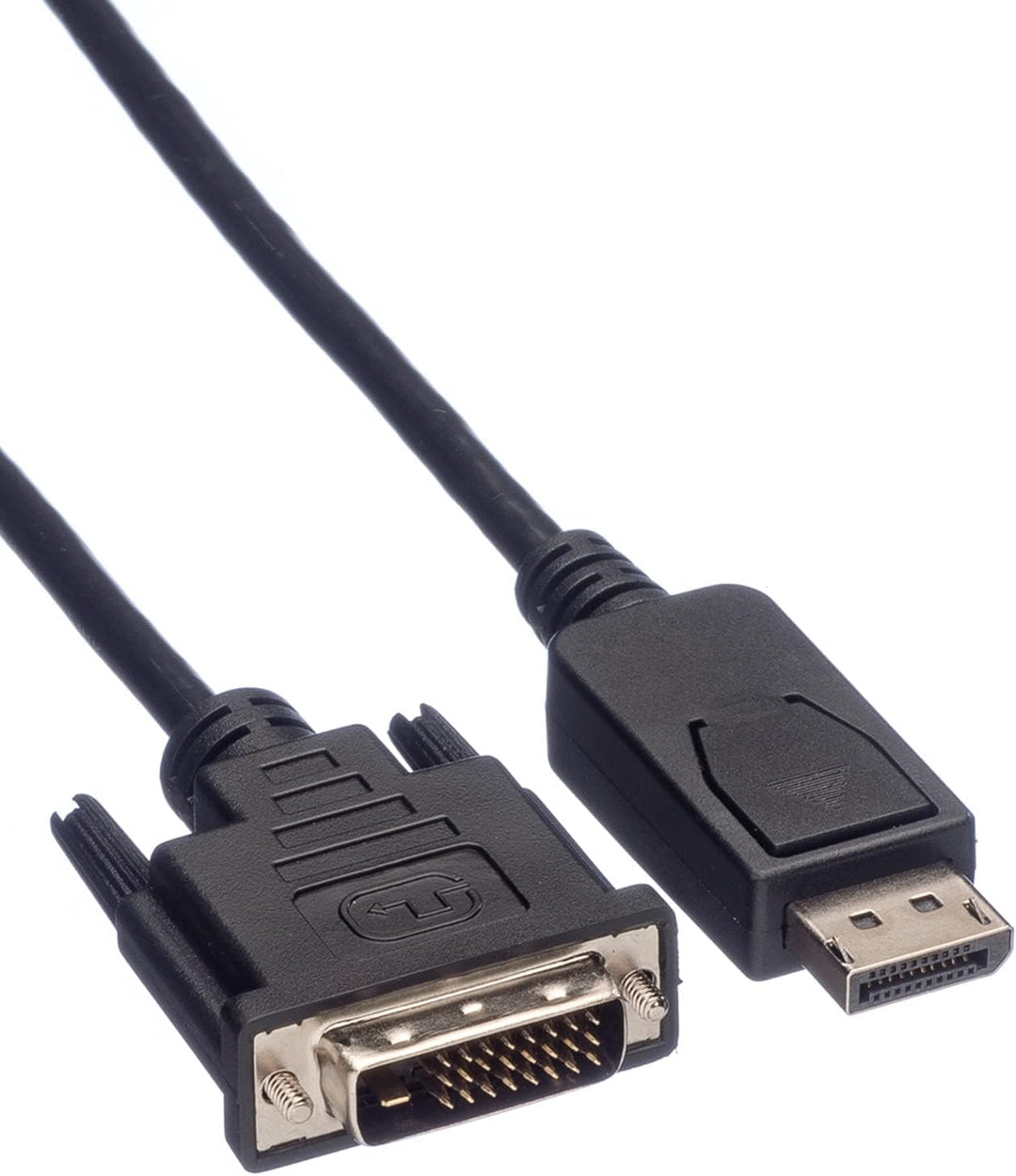 ROLINE DisplayPort Kabel DP ST - DVI ST, schwarz, 5 m, 5 m