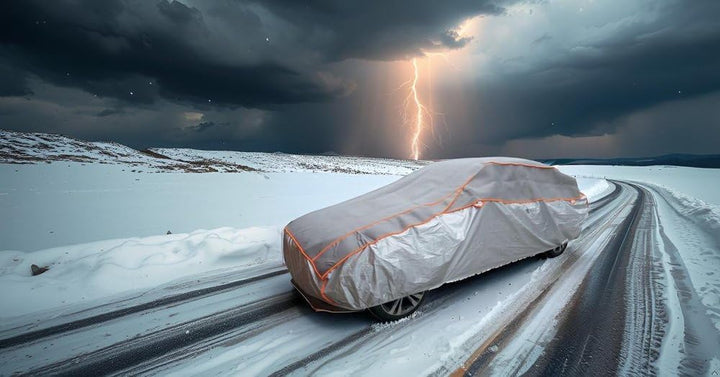 Start Hagelfeste Autoabdeckung für Kombi, 495 x 185 x 155 cm — wasserdichte und widerstandsfähige Au