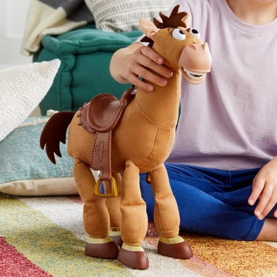 Disney Store Interaktive sprechende Actionfigur Bully aus Toy Story, 42 cm / 16,5", Pferd, aus weich