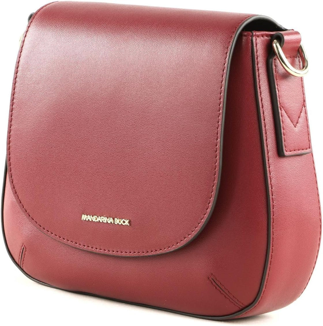Mandarina Duck Damen Luna Schultertasche Rhubarb, Rhubarb