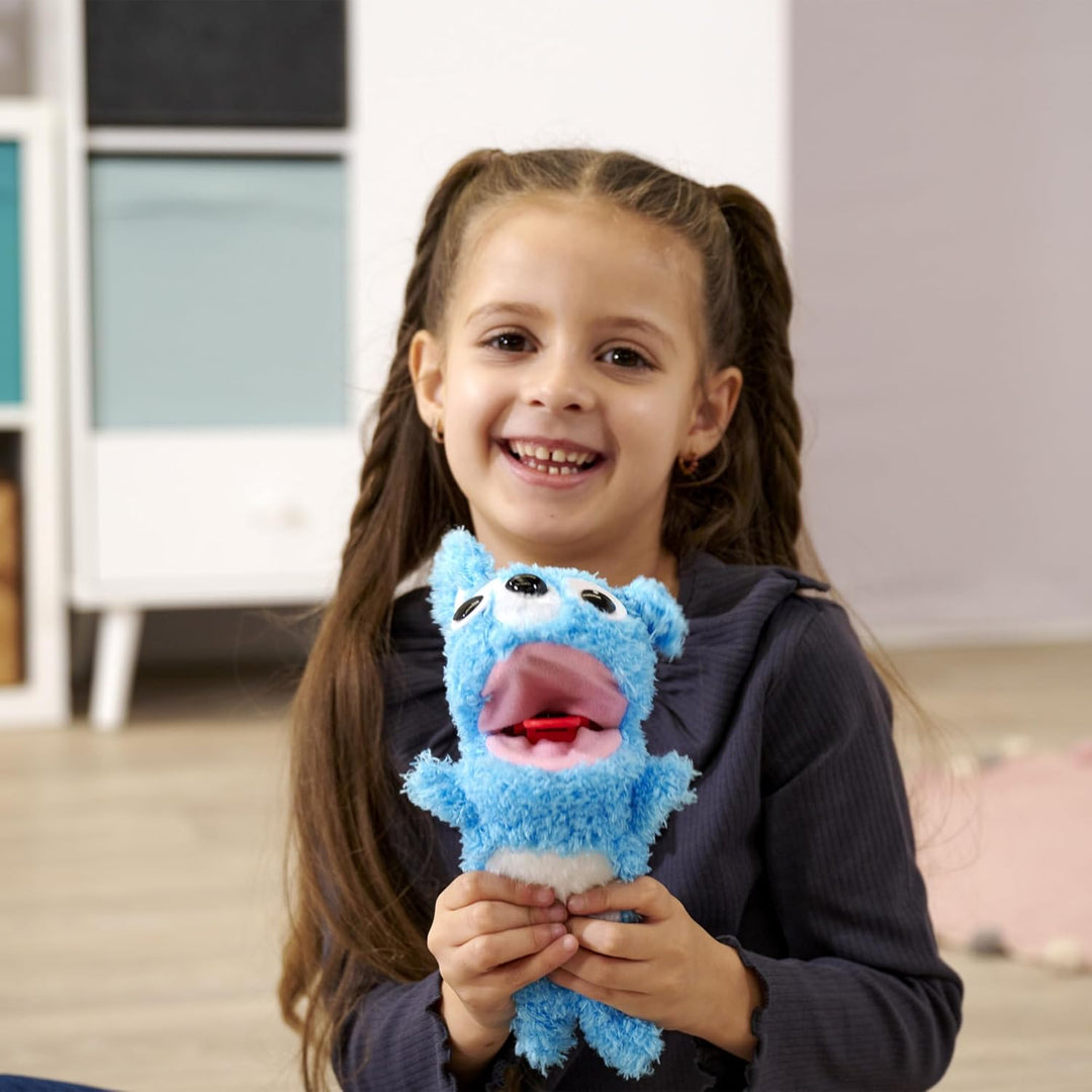 Simba 105953331 ScreamerZ Bär „Babbling Bear“ mit Sound - witziges Kuscheltier mit Schrei-Geräuschen