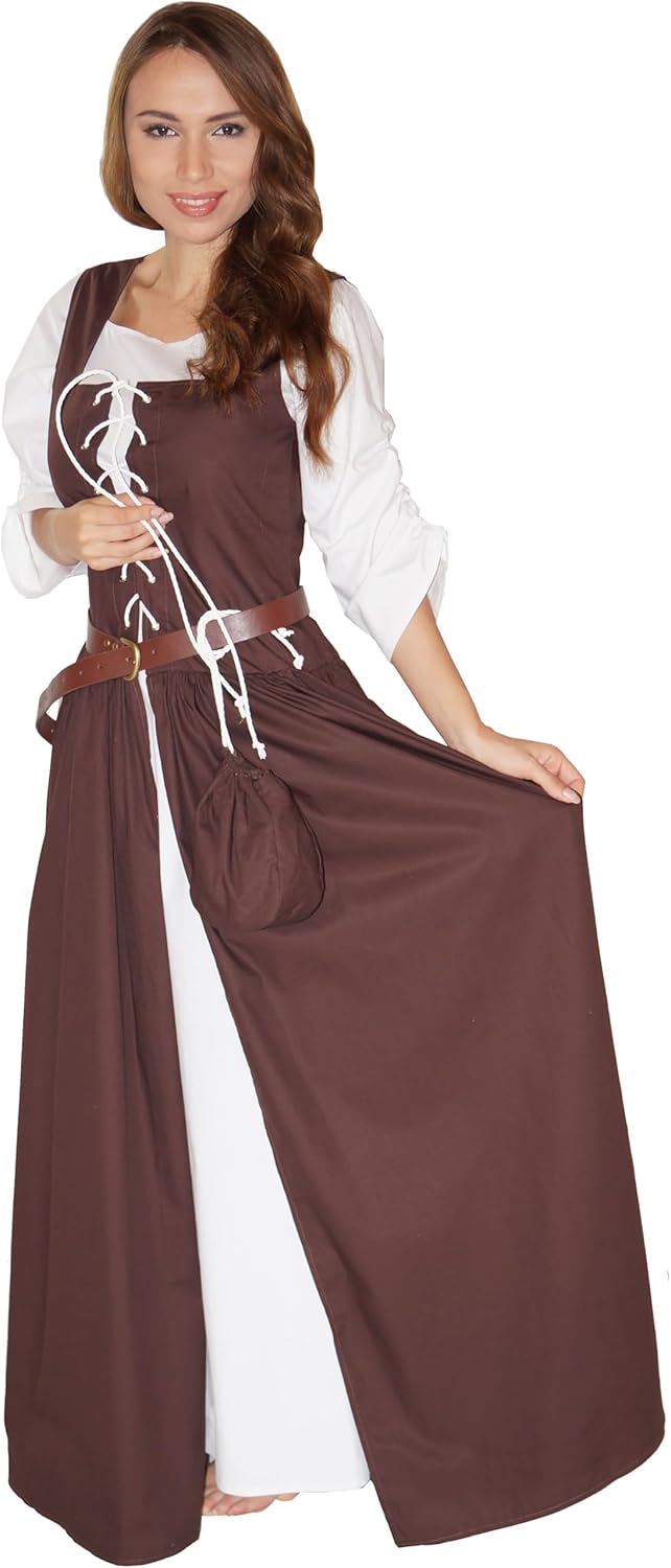 MAYLYNN 14261 - Mittelalter Kostüm Magd Celia - 100% Baumwolle, L