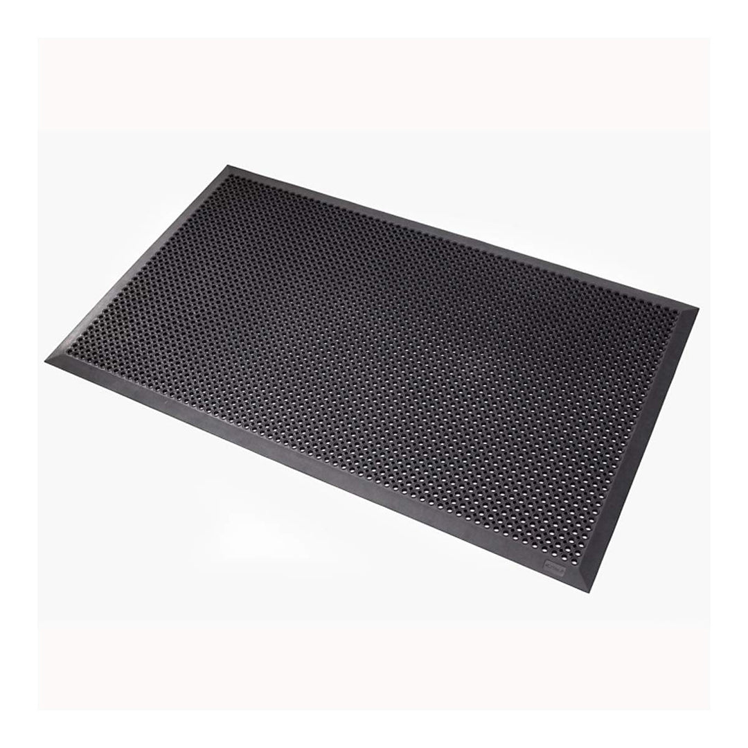 Notrax Mats for Professional Use Oct-O-Flex Abgeschrägte Outdoor Gummimatte, Schwarz, 1 Schwarz/Oran