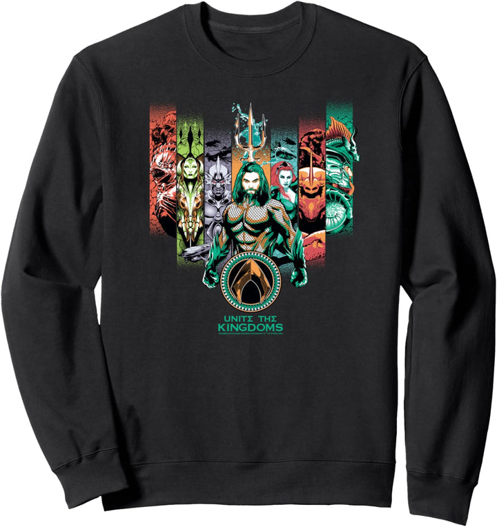 DC Comics Aquaman Unite The Kingdoms Sweatshirt