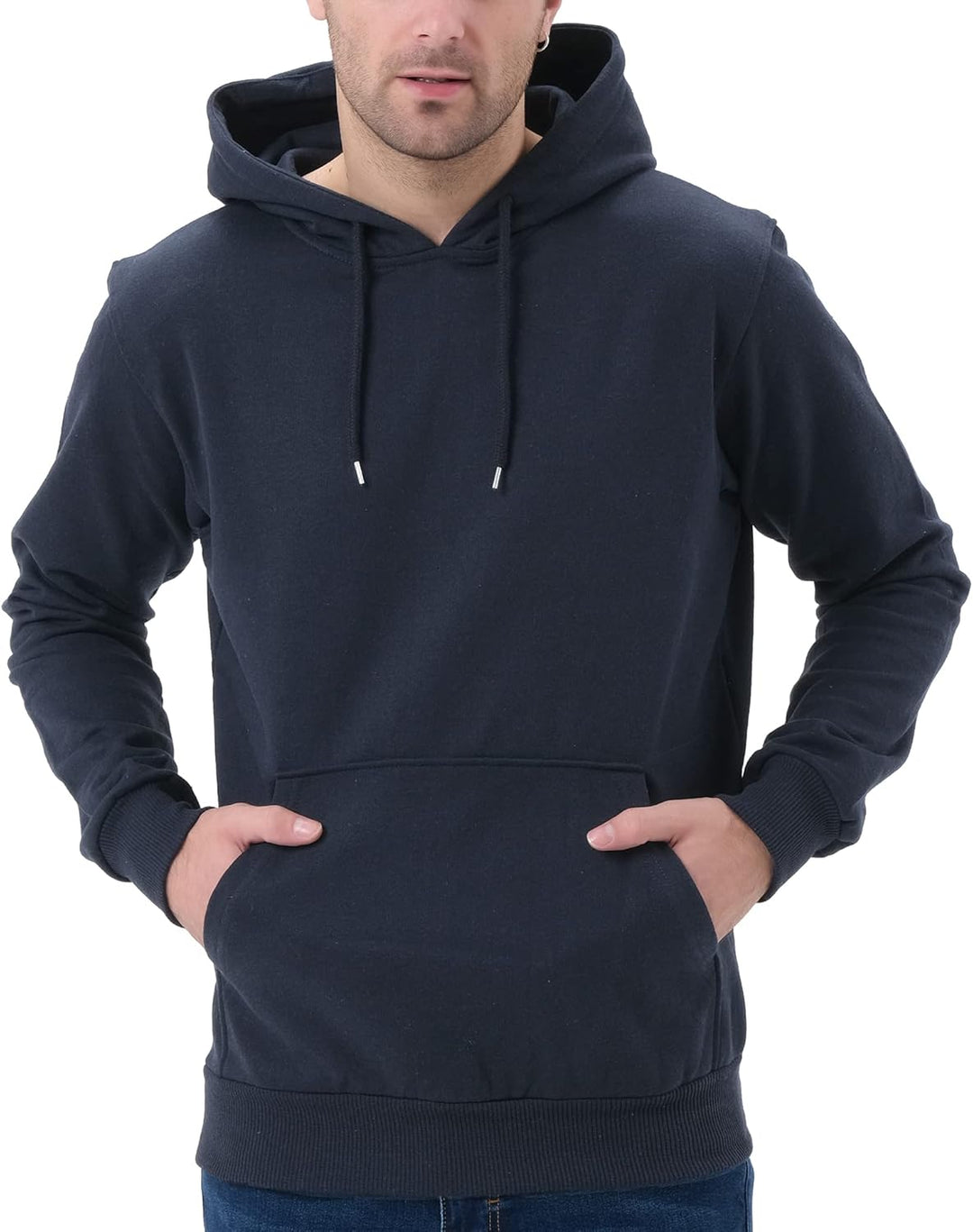 Smith & Solo Herren Kapuzenpullover – Kapuzenjacke reissverschluss, Sweatshirt Pullover Langarm – Sl